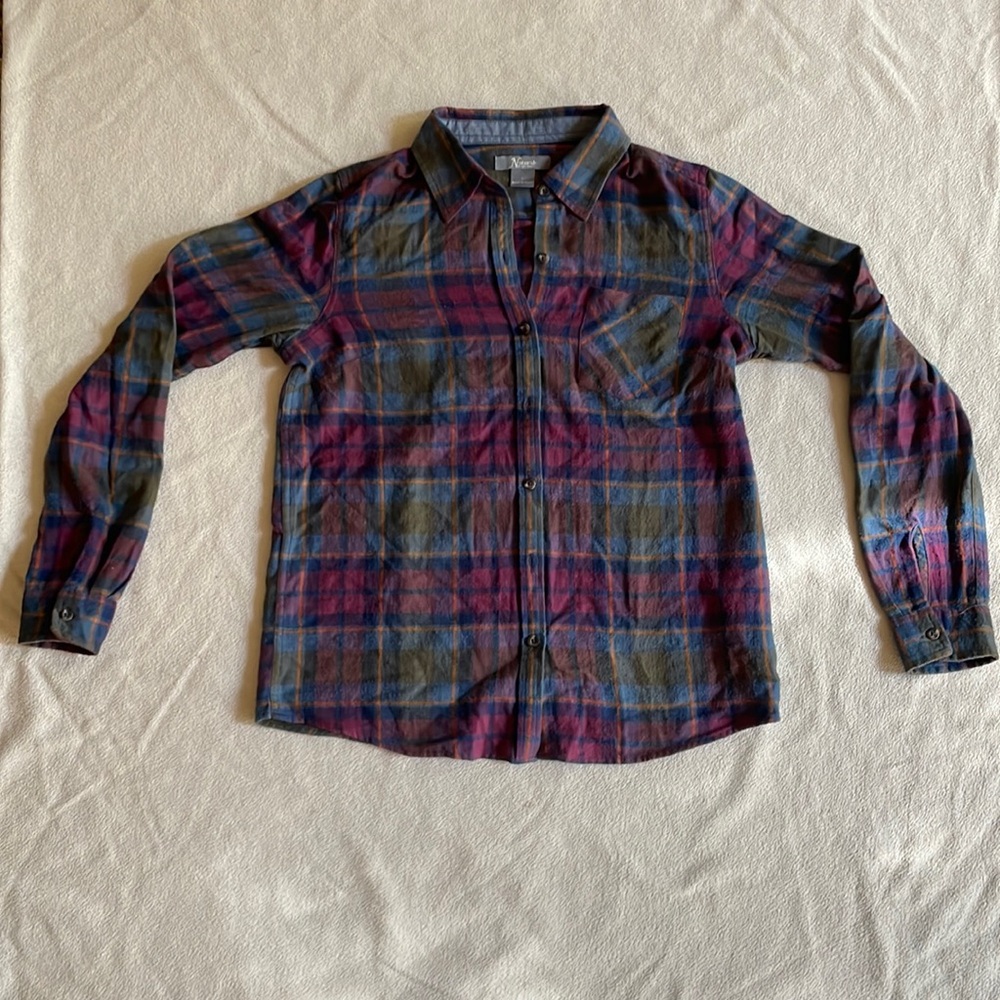 S MENS Natural Reflections Flannel